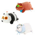 We Bare Bears Lying Plush Toy 38cm. 
