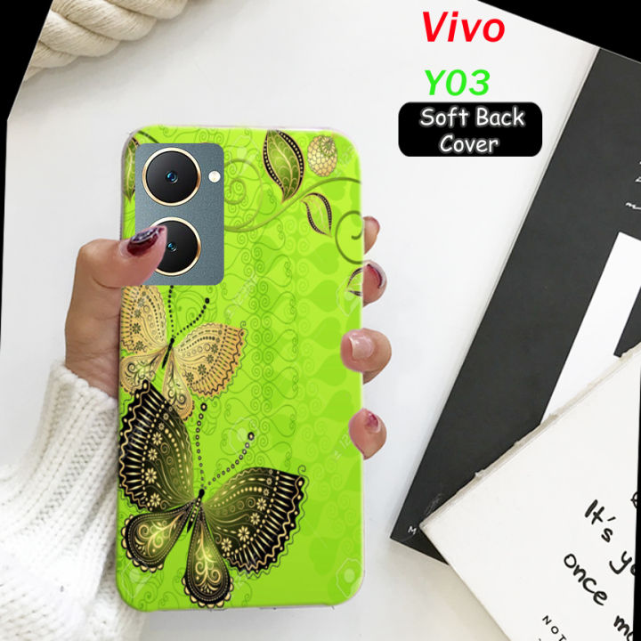 Vivo Y30  Back Cover - Butterfly Soft Case