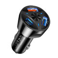 Vehle-ounted obile hone Charger 55W Qui Charger QC3.0 S ype-C One for hree for hones for ablets Laptop. 