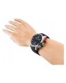 Edox Mens Chronorally Silver Stainless Steel Quartz Silver Case Carbon fiber Grey Dial Black Rubber Band Watch-EX38001-TIN-NIN. 