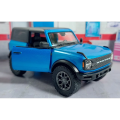 Kinsmart 2022 Ford Bronco Hard Top -1/40 scale diecast model. 