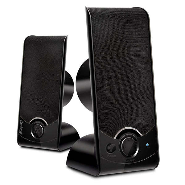 Alien 2 Computer Speakers With Heavy Bass Volume , 3.5mm Audio, Wired Powered Built-in  Loudspeaker Diaphragm Multimedia Speaker for Gaming PC,Laptops And Computers