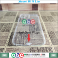 Xiaomi Mi 11 Lite Case, Soft TPU Ultra-Clear with Dust Plugs (NO Corner Bumpers) Back Cover for Mi11Lite. 