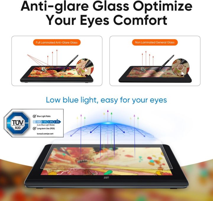 XPPen%20Artist%20Pro%2014%20Gen2%20Drawing%20Tablet%20with%20Screen%2014%20inch%20Graphic%20Art%20Tablet%20with%20Full%20Laminated%20Anti-Glare%20Screen%2016384%20Pressure%20Levels%20X3%20Pro%20Battery-Free%20Stylus%20123%25%20sRGB%20Tilt%20Stand%20Mini%20Keydial%20-%20Image%207