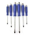 Impact screwdriver set, 6 pcs: 5x75 mm, 6x95 mm, 8x145 mm, impact force with magnetic tips, Screwdrivers Set.. 