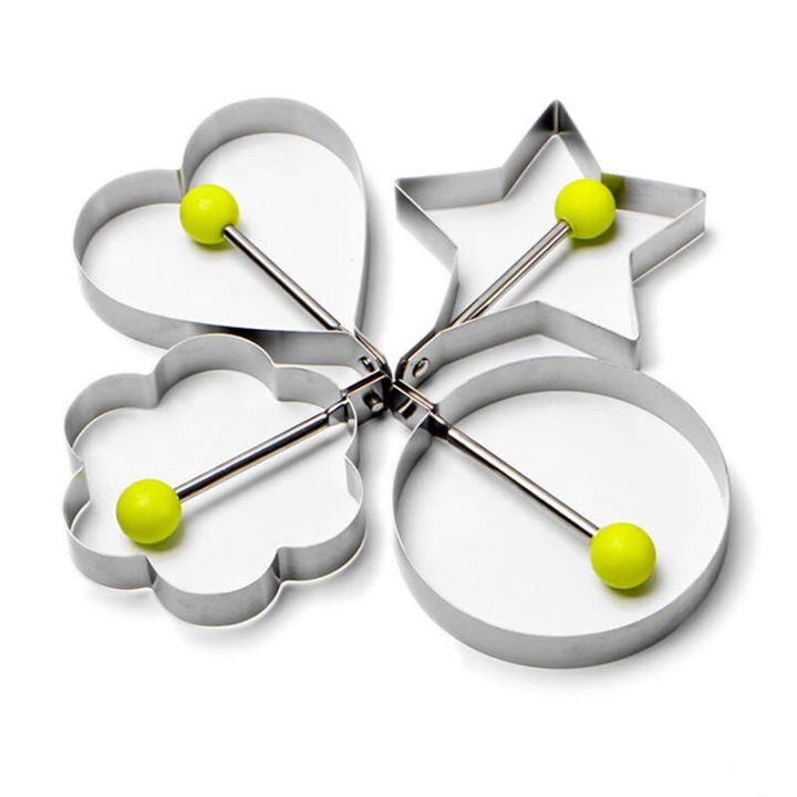 Fried%20Egg%20Mold,%20Pack%20of%204%20Stainless%20Steel%20Egg%20Ring%20Egg%20Shaper%20Pancake%20Mold%20Heart/Round/Star/Flower%20Shapes%20-%20Image%204