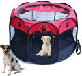 Portable Folding Pet tent / Kennel / pet Fence for Cat, Puppy & Dog with free gift. 