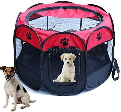 Portable%20Folding%20Pet%20tent%20Dog%20House%20Cage%20Dog%20Cat%20Tent%20Playpen%20Puppy%20Kennel%20Easy%20Operation%20Octagon%20Fence%20-%20Image%203