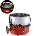 Portable Windproof Camping Stove Gas stainless steel outdoor Stove Camping cooking Stove for BBQ/Fishing, Camping accessories. 