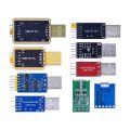 CH340 module USB to TTL CH340G upgrade download a small wire brush plate STC microcontroller board USB to serial instead PL2303. 