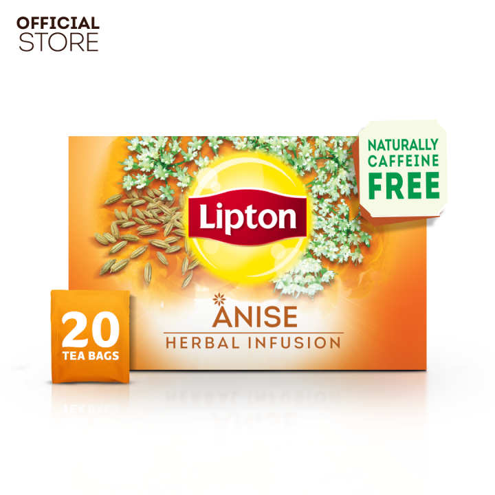Lipton Herbal Infusion - Anise Tea - 20 Envelope Tea Bags