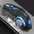 Universal Non-macro Gaming Mouse USB Wired Computer Gaming Mouse USB Cable Gaming Mouse 3200DPI Metal  Base Plate. 