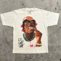 2025 New Streetwear Trend Tyler The Creator T-shirt Retro Trend Portrait Summer Casual Harajuku Y2K Men Women Hip Hop Rap Singer Tee Tops. 