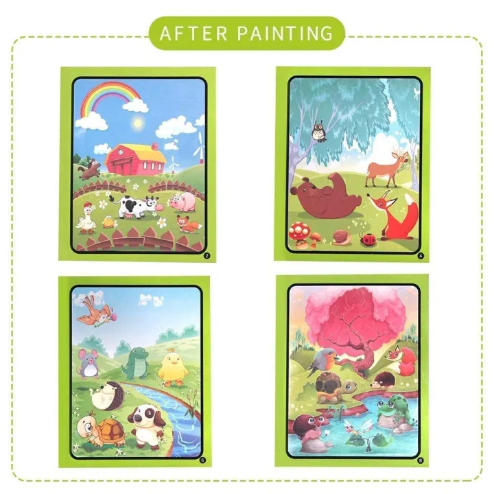 Kids%20Water%20Coloring%20Book%20Set%20-%20Quick%20Dry%20Reusable%20Magic%20Painting%20Board%20with%20Magic%20Pen%20-%20Educational%20Drawing%20book%20for%20Toddlers-%20Assorted%20Colors%20-%20Art%20Supplies%20for%20Kids%20-%20Children's%20Magic%20Coloring%20Book%20-%20Image%203
