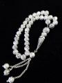 Tasbeeh of 33 beads  chandi Tasbih   silver Tasbeeh  prayer Tasbeeh  silver (chandi ). 