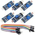 5MM LDR Photosensitive Sensor Module Light Dependent Resistor Sensor Module Digital Light Detection LM393 3 pins for Arduino. 