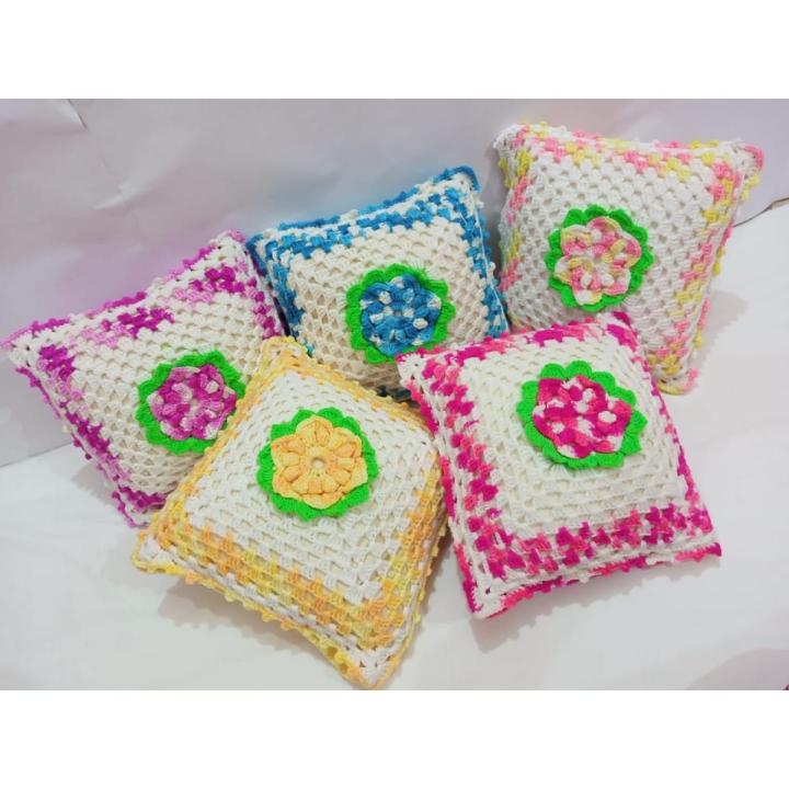 Beautiful Crochet Cushion Cover