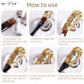 Myyeah 5ml 8 Colors Nial Shining Glitter Reflective Sequins Gel Soak Off UV LED Varnish For DIY Nail Art Manicure Tools. 