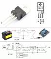 5pcs LM7812CV DC Voltage Regulator 12V fix output. 