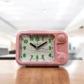 SETO modern Style Loud Alarm Clock Dual Sound (Beep + Bell), Battery Operated, Retro Design, Tabletop Desk Clock for Bedroom & Office. 