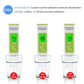 1 Piece TDS/EC/Salinity/S.G./Temperature Salt Meter Digital Sea Water Quality Tester 5-In-1 Green for Swimming Pools. 