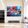 Kalma Shahadat – Modern Arabic Calligraphy Canvas Wall Art With UV Print. 