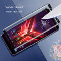 Biruiqu 2PCS For ASUS ROG 3 9H 2.5D Full Cover Rog Phone 3 Tempered Glass Screen Protector Film Black. 