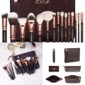 ZOEVA Professional 15 Pieces Makeup Brushes Kit zoeva makeup brushes Makeup Brushes Set with Makeup Pouch - 15 PC -OPC. 