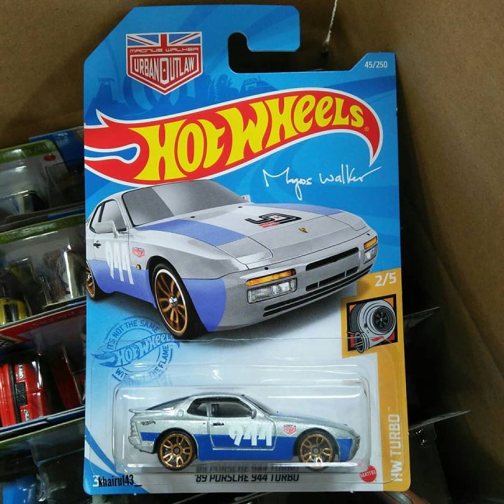 89 PORSCHE 944 TURBO HOT WHEEL