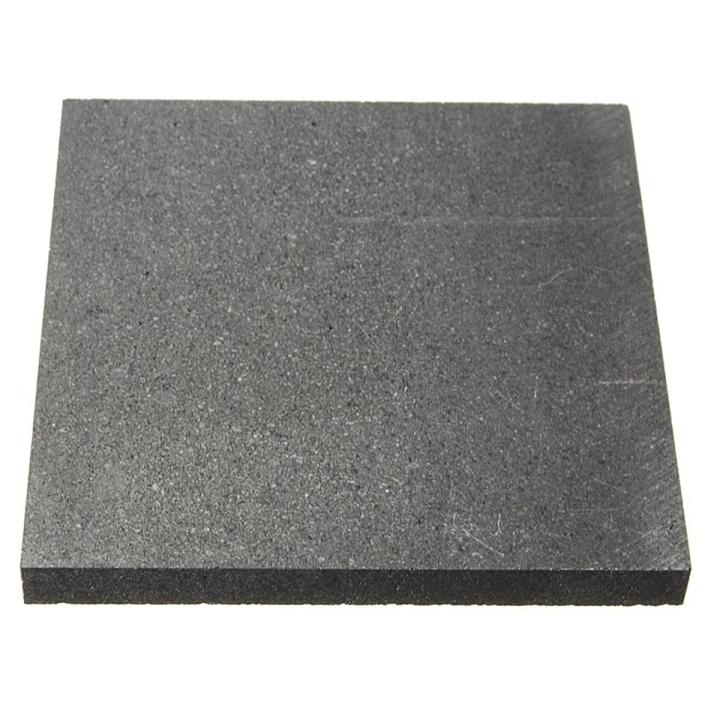 100*100*10mm 99.9%Pure Graphite Block Electrode Rectangle Plate
