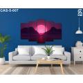 5 Panel Wall Art Canvas Painting Wall Art Artwork, 5 piece wall art Home Wall Decor  CAS-007-S. 