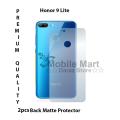 2Pcs Honor 9 Lite Back Matte Protector Soft Skin Sheet Soft Film Protection For Honor 9 Lite. 
