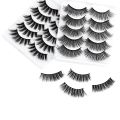 5 Pairs Thick Natural Eyelashes Fashion Makeup. 