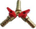 Gas joint 3 way T with valve control. 