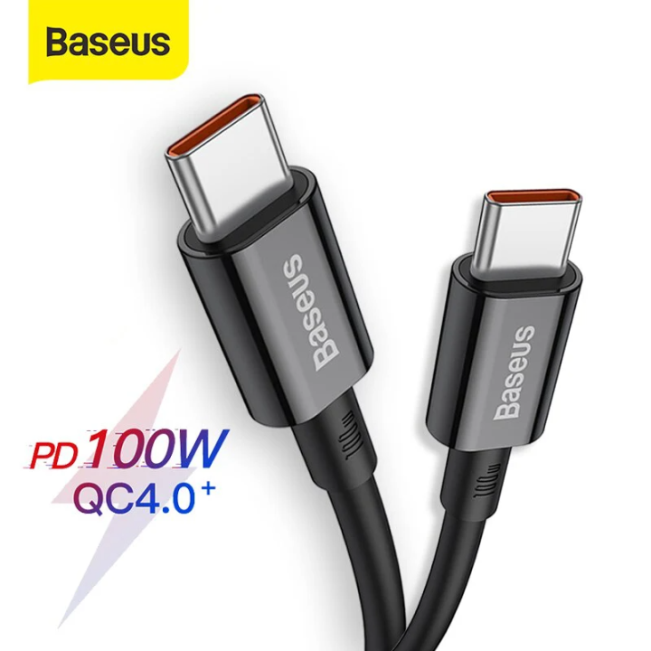 Baseus Superior 100W Fast Charging Type C to Type C Cable -1m