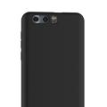 Huawei P10 Plus Matte Black Soft Silicon Back Cover Case. 
