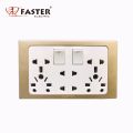 12In1 Multi Light Plug with 2 Switches. 