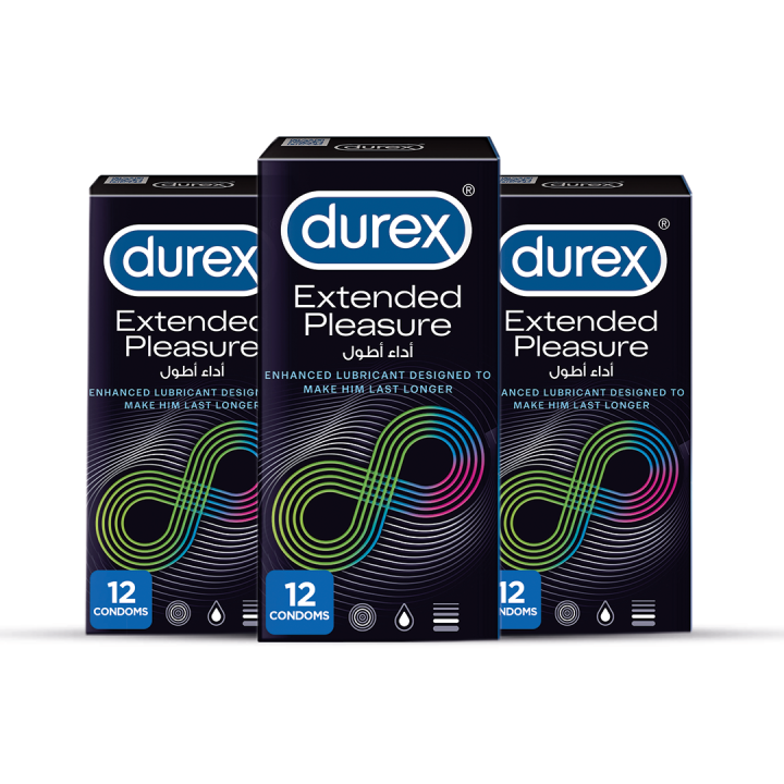 Durex%20Condoms%20Extended%20Pleasure%2012%20Pieces%20-%20Pack%20of%203%20-%20Image%202