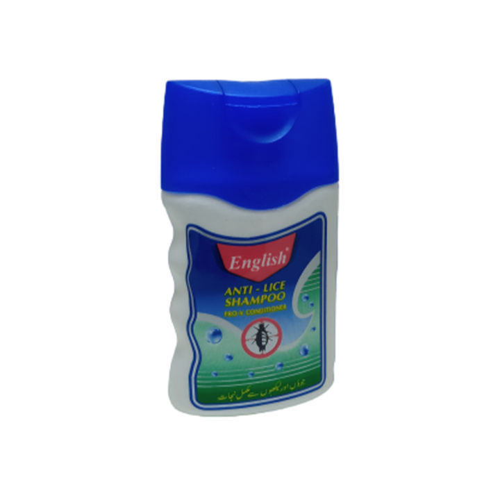 English Anti Lice Shampoo Bottle Small