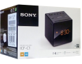 Sony Original High Quality ICFC-1 Alarm Clock With FM Radio And Digital LED Display Black. 