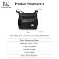 LouisWill Men Bags Messenger Bags Men's Shoulder Bag Multi-Pockets Waterproof Oxford Cloth Large Capacity Bag Wear-Resistant Backpack Business Casual Bag Fashion Crossbody Bag Cloth Bag Zipper Sling Pack Casual Bag. 