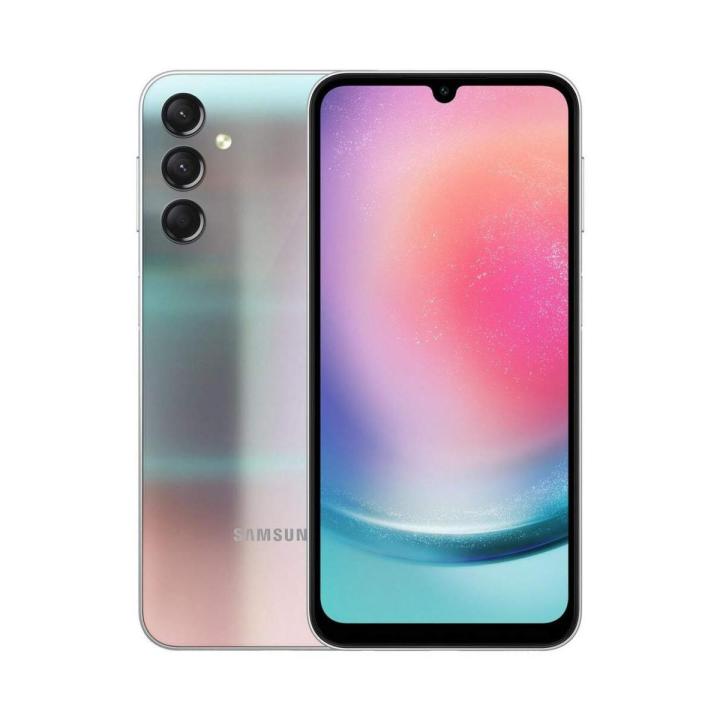 Samsung Galaxy A24 4G RAM 8 GB ROM 128 GB Front Camera  13 MP Back Camera	50 MP + 2 MP + 2 MP   Battery Type	Li-Po 5000 mAh, non-removable