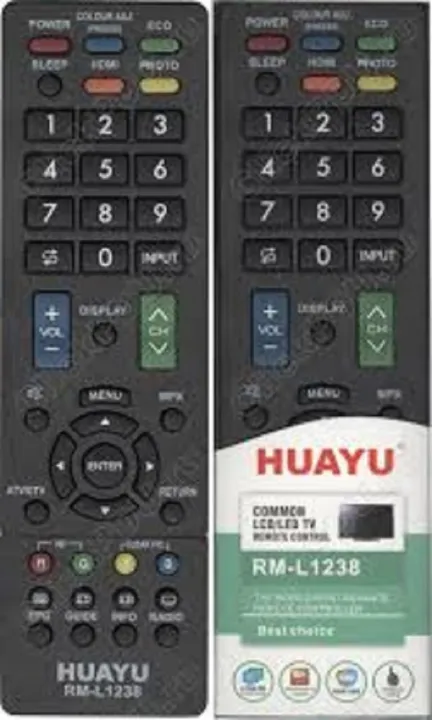 SHARP%20Universal%20Remote%20For%20LED%20&%20LCD%20TV%20Huayu%20RM-L1238%20-%20Image%205