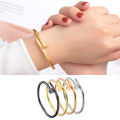 Beautiful Elegant Trendy Shiny Branded Love Nail Bracelet Bangle Kara For Women Girls Fashion Jewelry. 