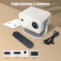 Magcubic L018 PRO -WITH 5000+ TV Channels -Native 1080P 650ANSI 4K Android 11 180° Projector With Auto Keystone Correction Focus Wifi6 BT5.2 Portable Outdoor. 