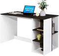 Office Computer Desk 42-48 Inch ps5 Gaming Desk with Drawers Kids Study Writing Desk Organizers with 5 Shelves Students Laptop Table Home Wood Workspace Conference Room Tables, Oak White. 