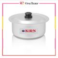 Orignal KIRN Cooking Pot - Hard Anodize 7inch to 16Inch (Silver Steel) Pure Quality (All Sizes Mentiones) Kitcehen Ware Cooking (Pateli)(Patela)(Handi)(Degchi). 