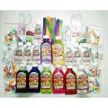 (BIG DEAL OFFER) Pack of 8 Diy Mega Colorful Slime Party Kit For Kids With Free Storage Boxes. 
