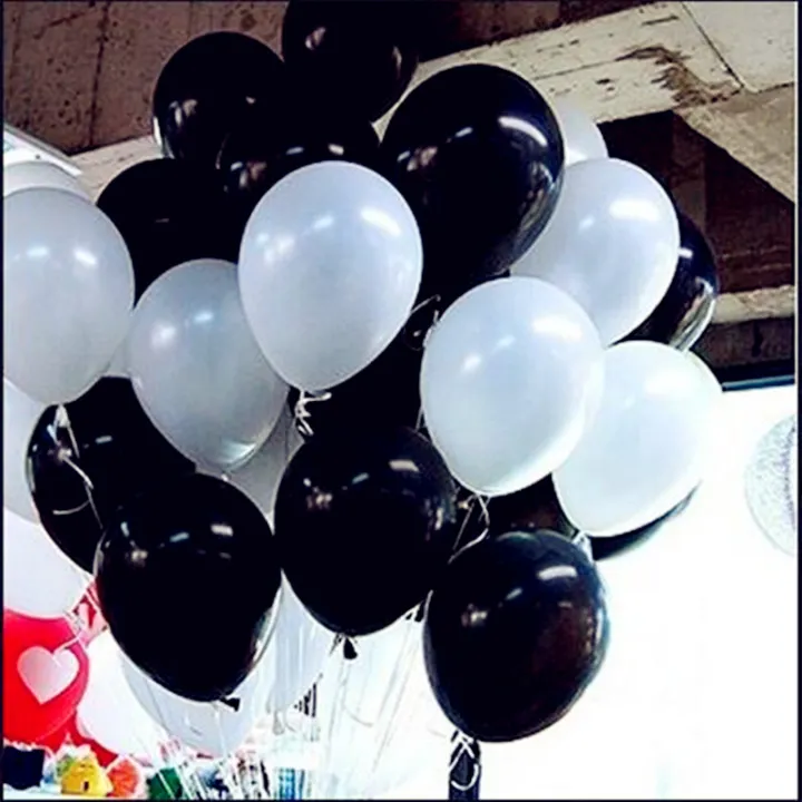 Black%20&%20White%20Birthday%20theme%20with%20Mustache%20foil%20balloon%20For%20Birthday%20Boy%20-%20Image%205