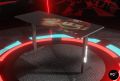 Professional 4ft Gaming Table - Computer Table ( Top is Printed Panaflex ) - RGB Lights Installed - Headphones Holder and Wire Management Hooks - Gaming / Study Table - High Quality - 1 Month Return Warranty. 